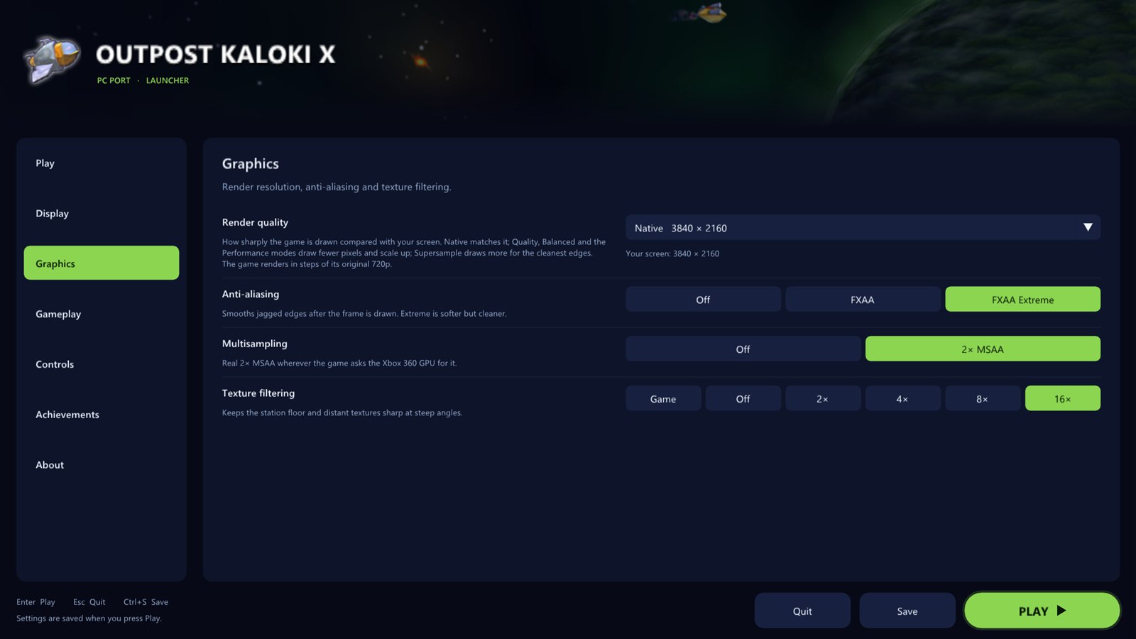 Graphics page