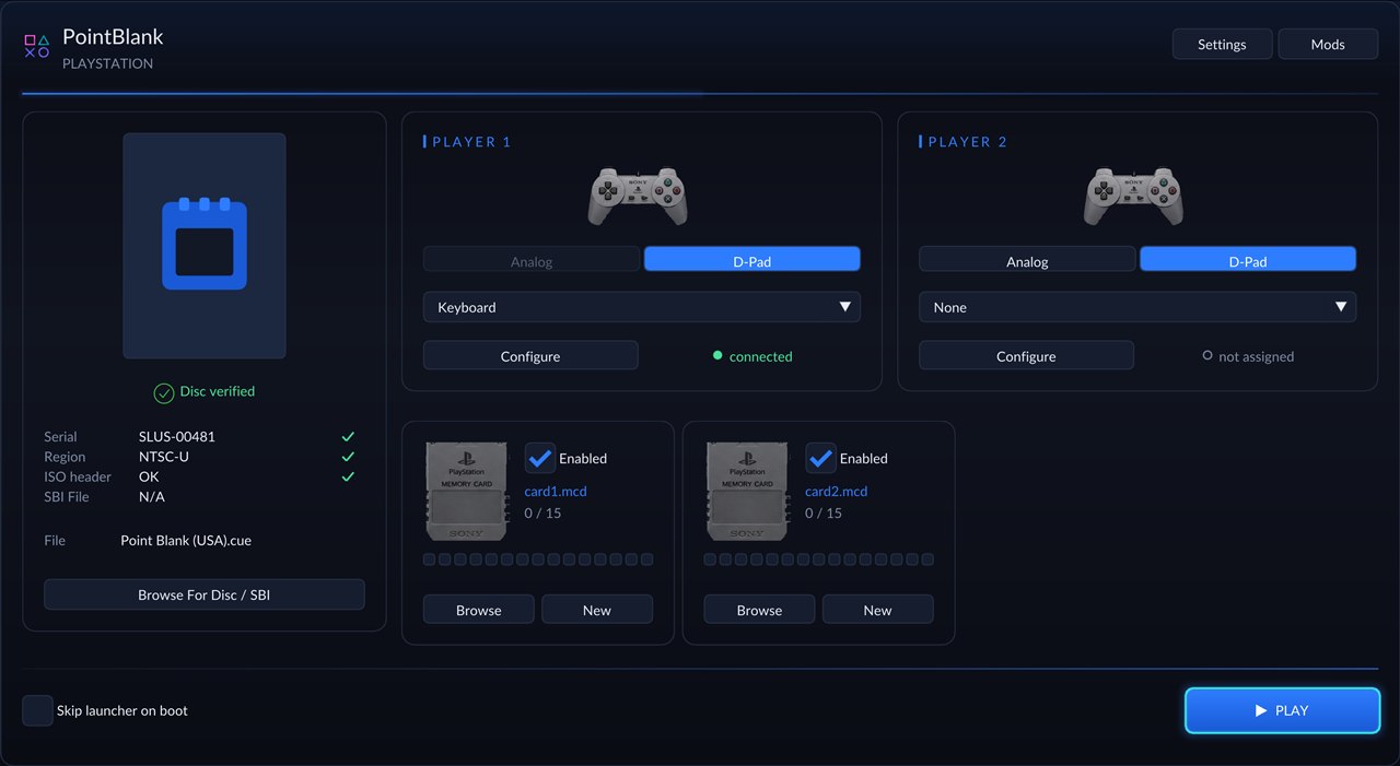 Launcher dashboard