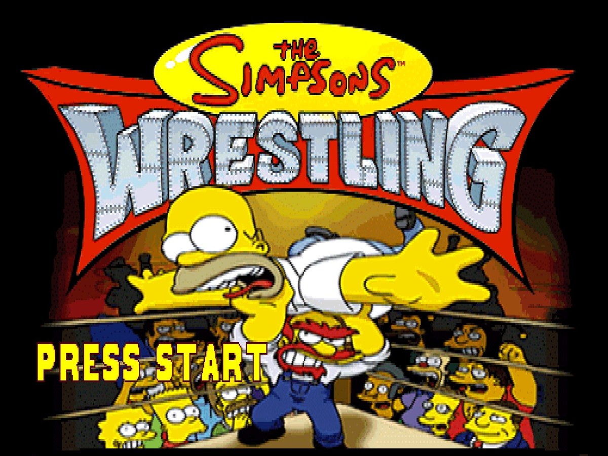The title screen