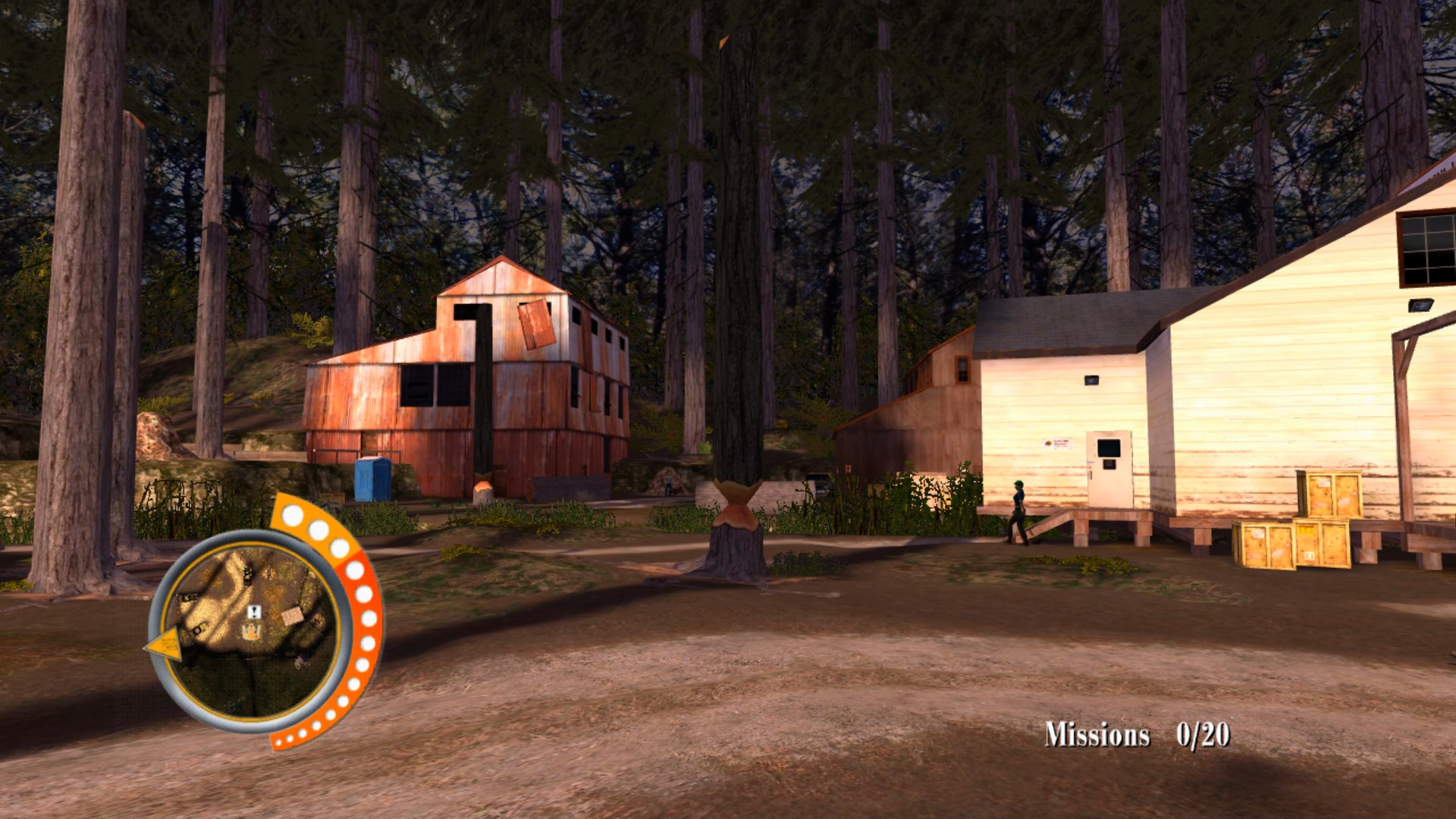 The forest town