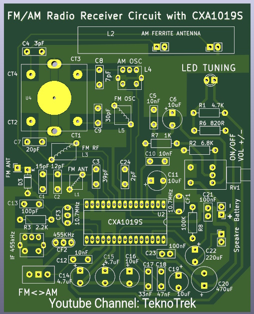 DIY AM FM Radio Receiver With CXA1019S — image 2 from the project repository