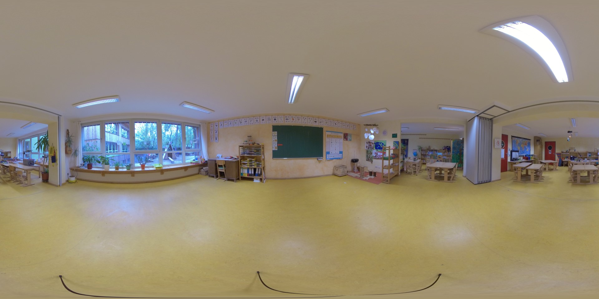 360° image of the recorded classroom