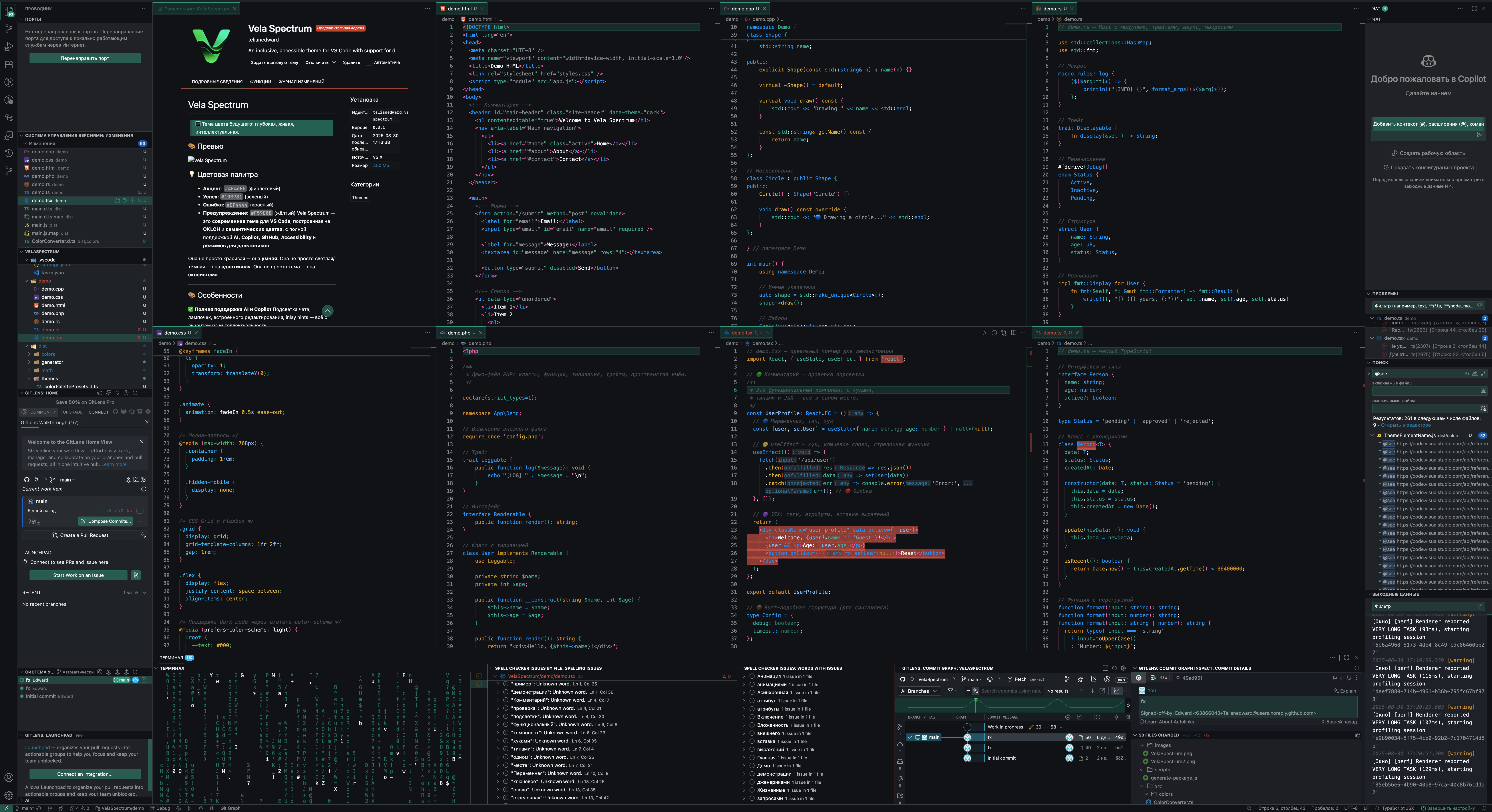 Vela Spectrum Colorblind