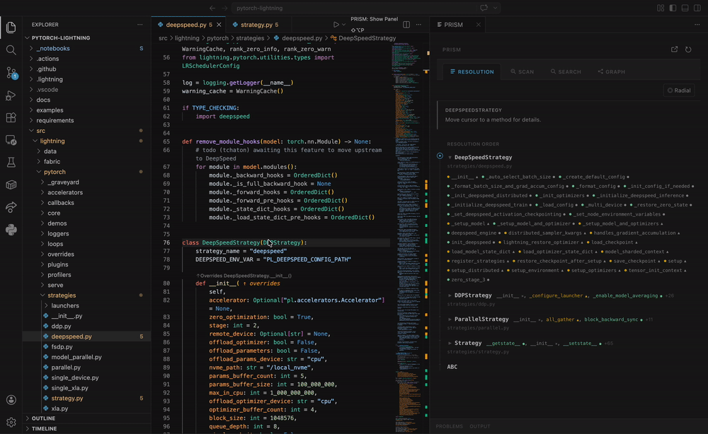 Editor integration — CodeLens, decorations, hover cards