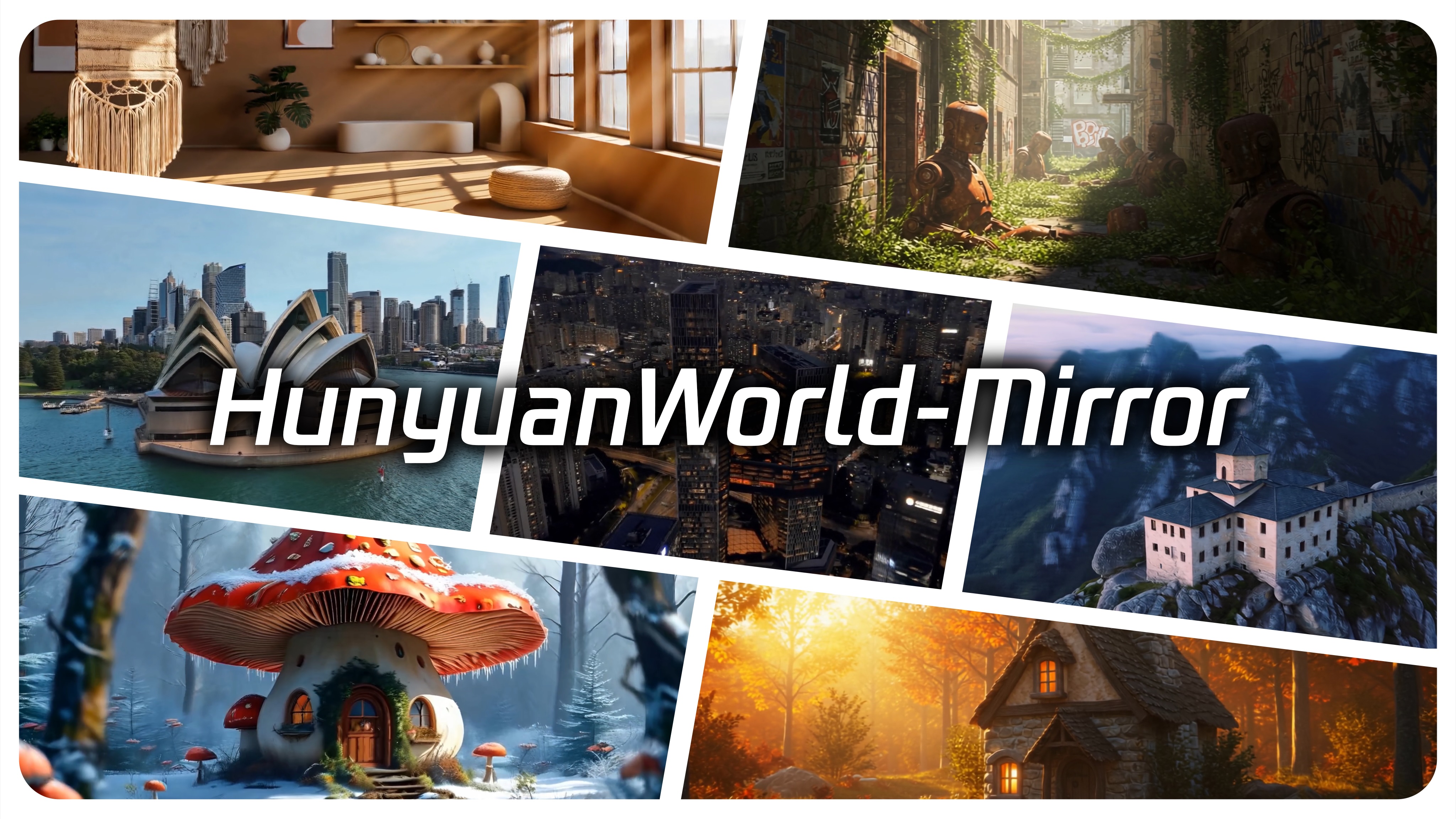 HunyuanWorld-Mirror Teaser