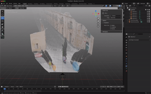 Blender Addon Operation Demo