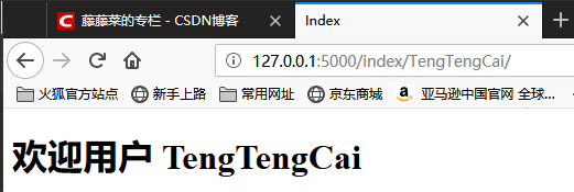 访问index页面