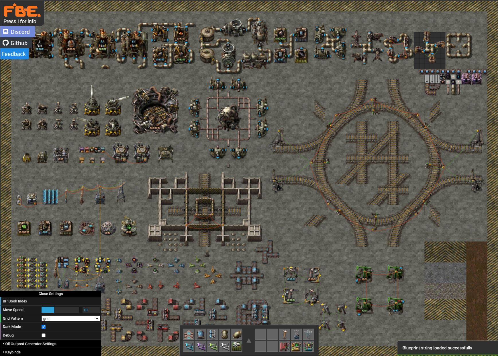 Factorio Blueprint Planner