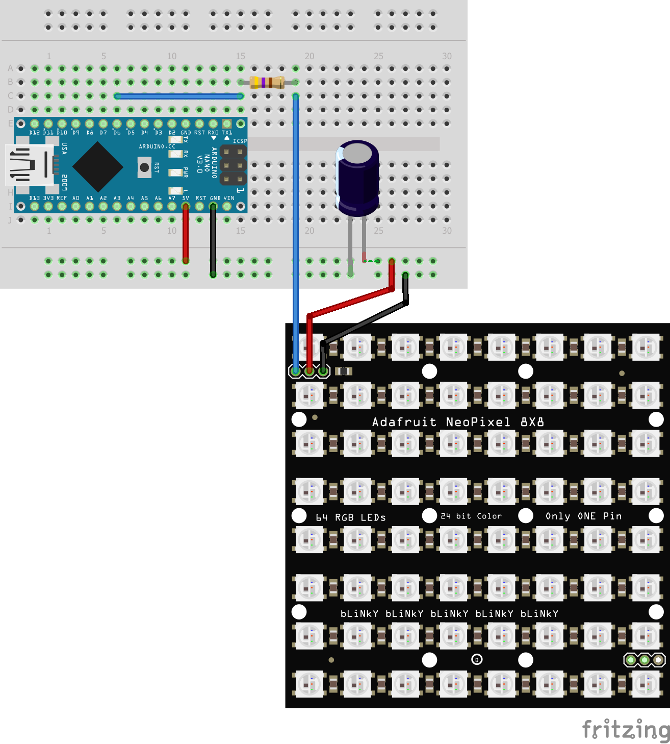 Breadboard Powered Circuit