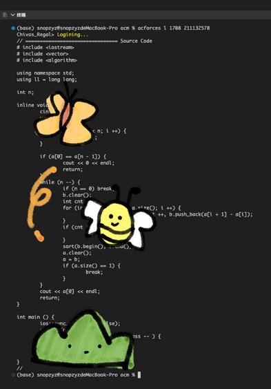 GitHub - Chivas-Regal/Acforces: Codeforces 的命令行工具 · GitHub