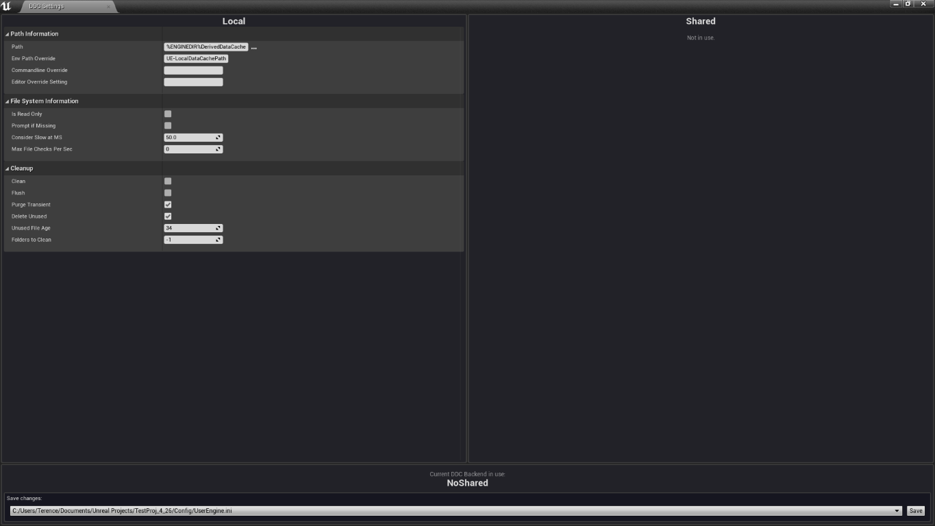 DDC Settings Tool No Shared Backend