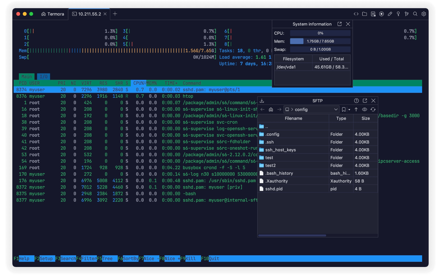 Termora screenshot