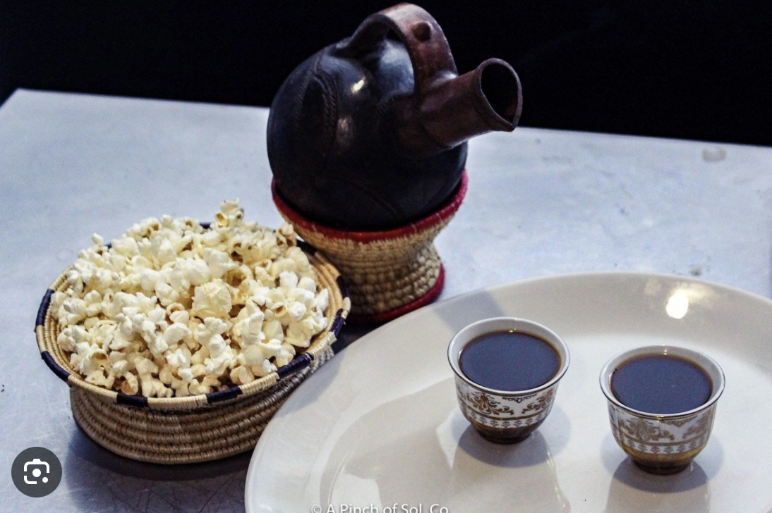 Ethiopian Coffee Serving