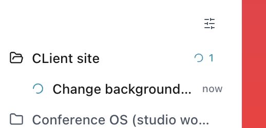 Agents running in parallel — close the tab and they keep working
