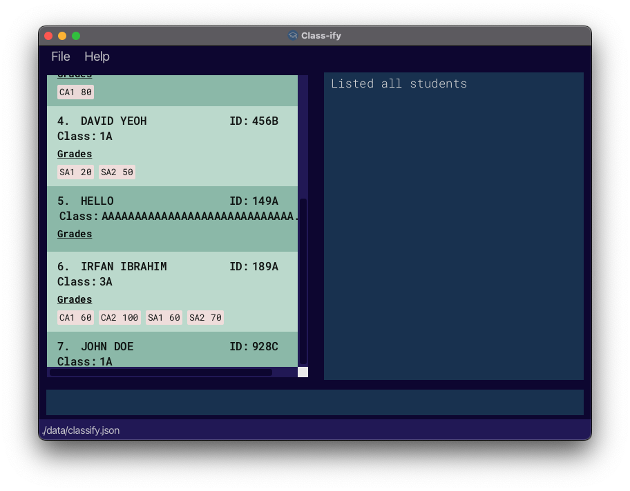 Unable scroll to the bottom of student list · Issue #2 · Tex-Tang/pe ...