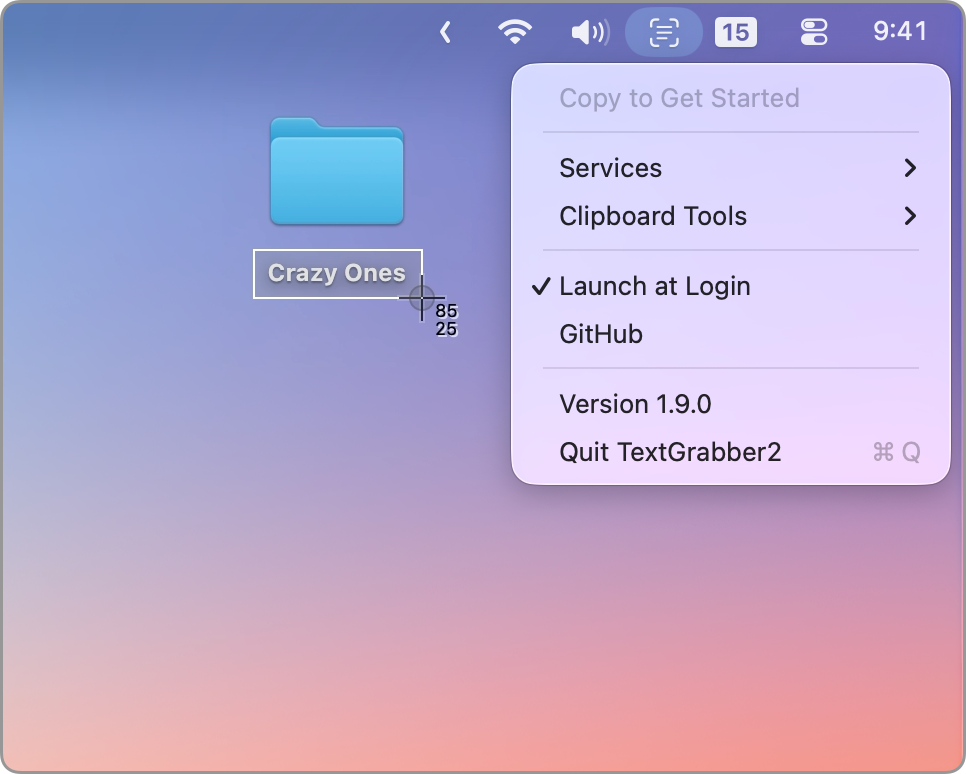 TextGrabber2 screenshot