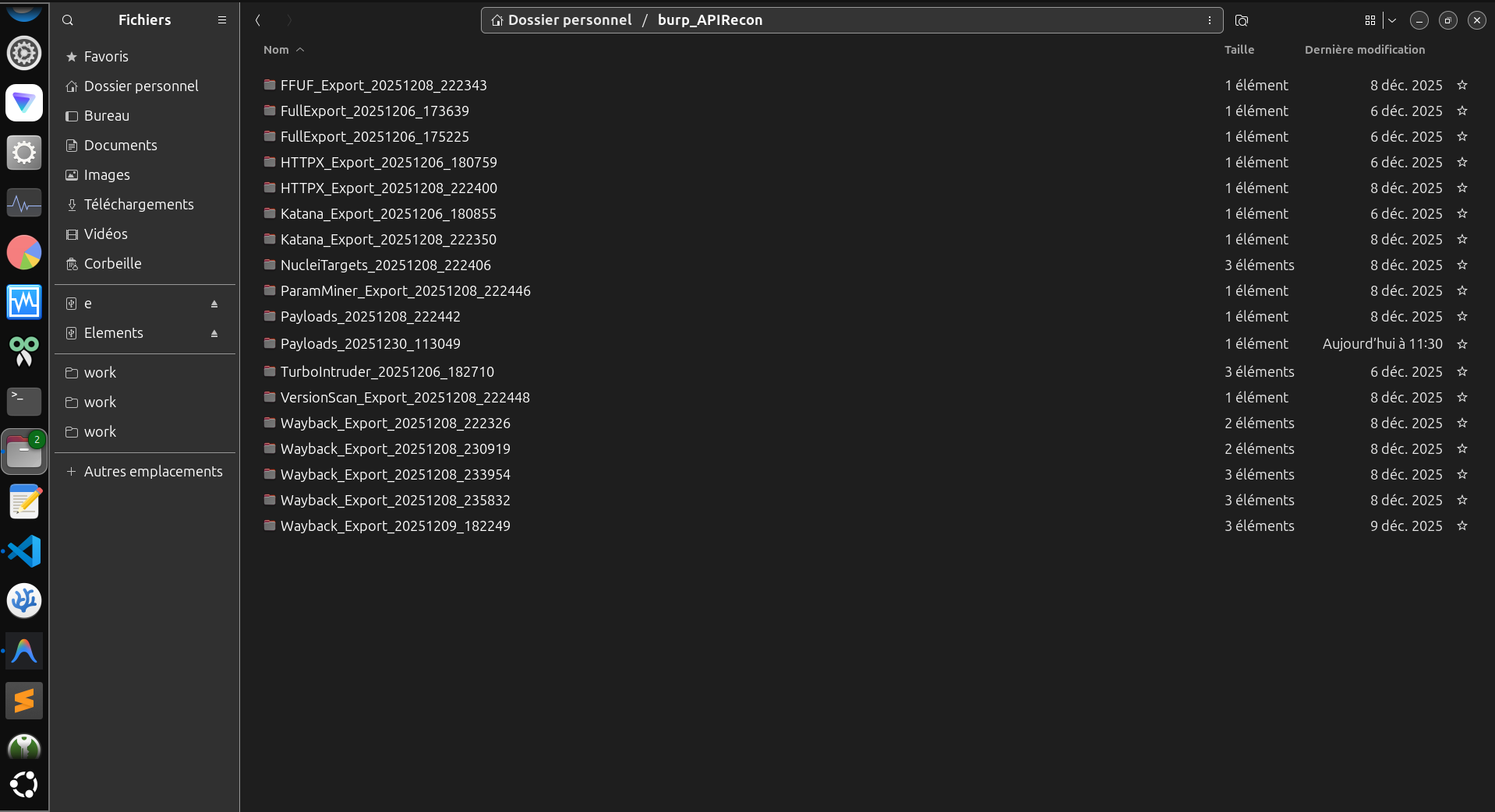 Export Options