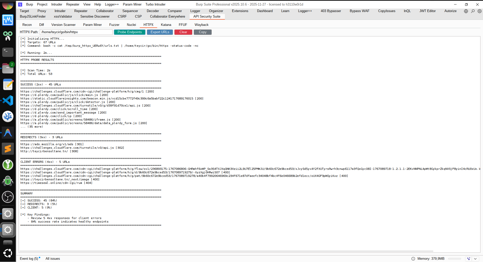 HTTPX Integration