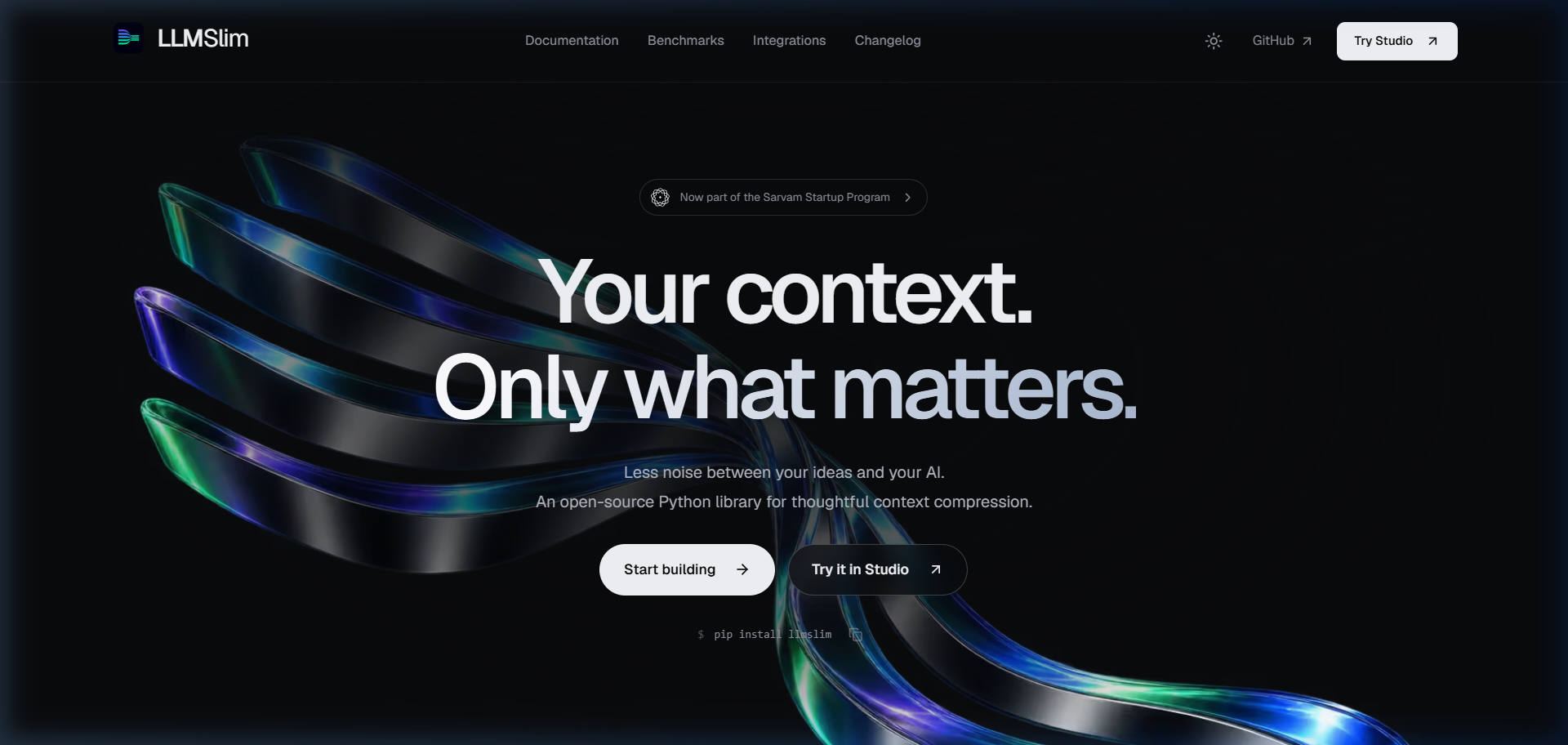LLMSlim Developer Website
