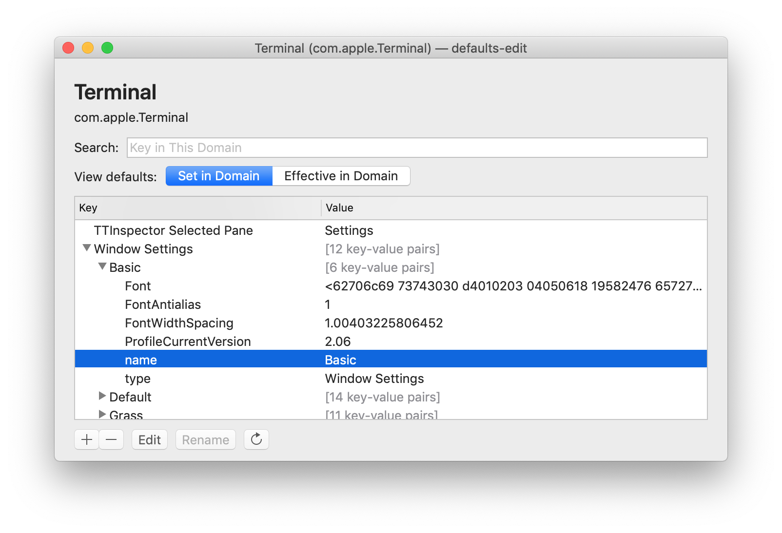 Viewing a nested dictionary