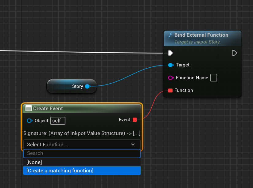 BindExternalCreateMatching