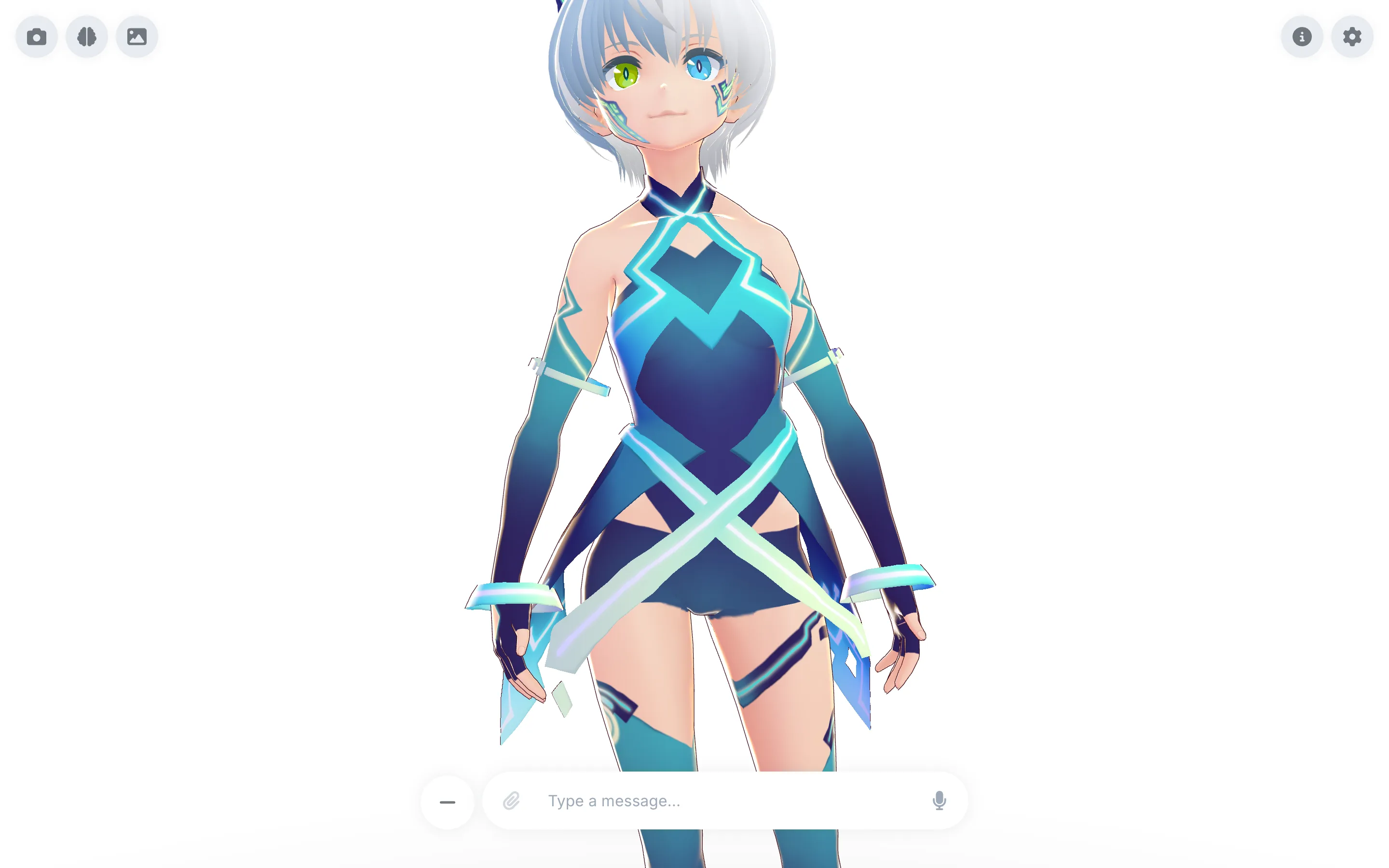 The Utsuwa app: a 3D VRM companion with chat, mood, and voice