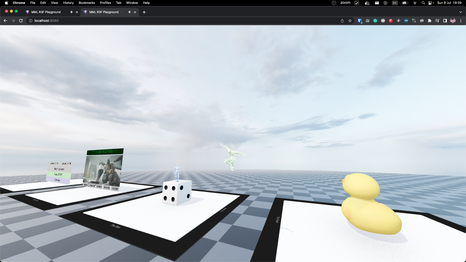MML Playground with React Three Fiber
