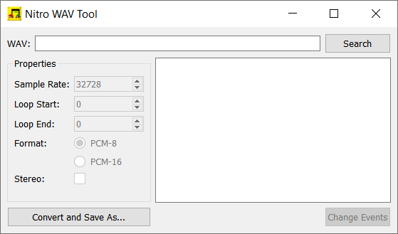 Main Converter Window