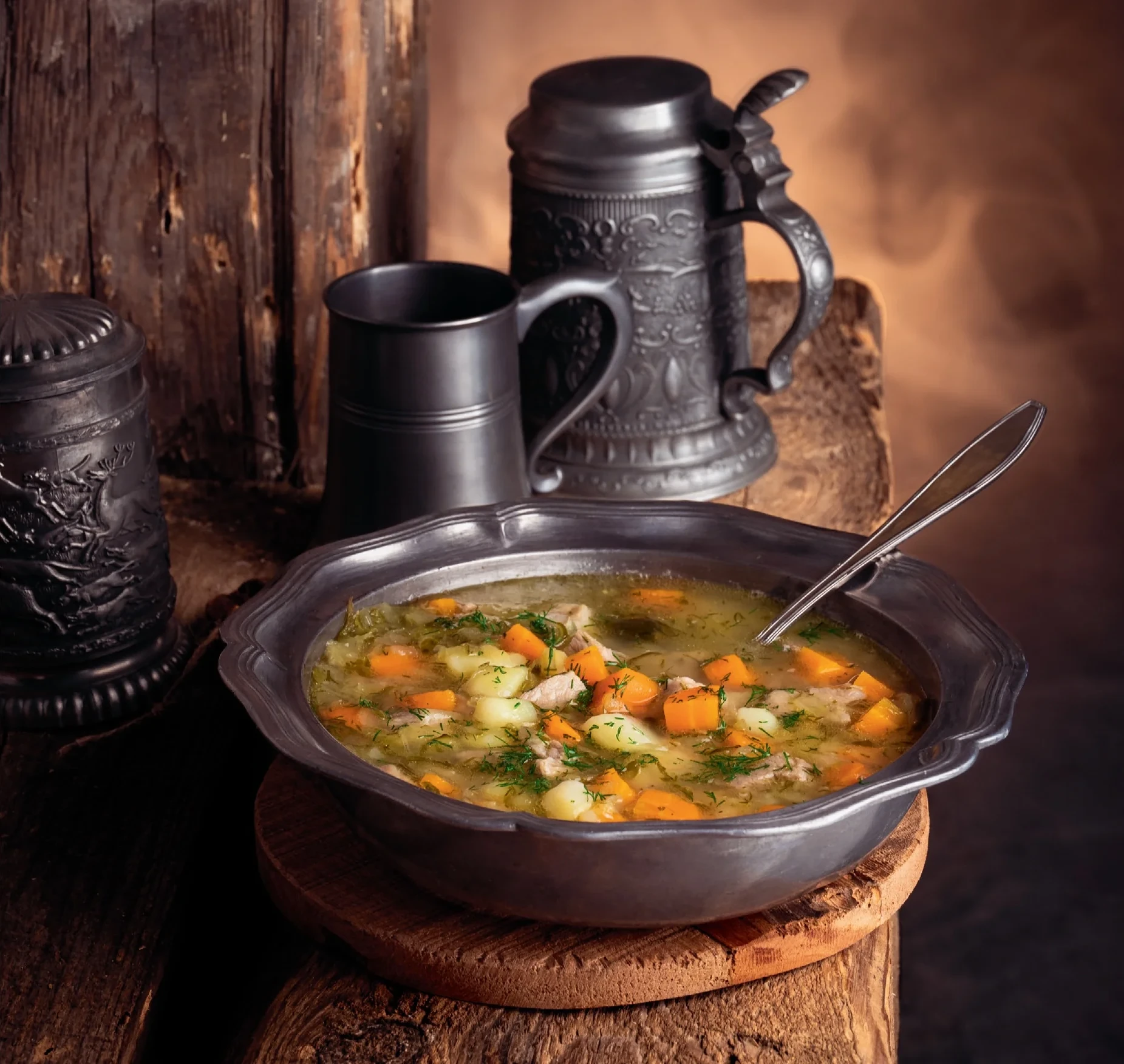 The Seven Cats' Brined Cucumber Soup