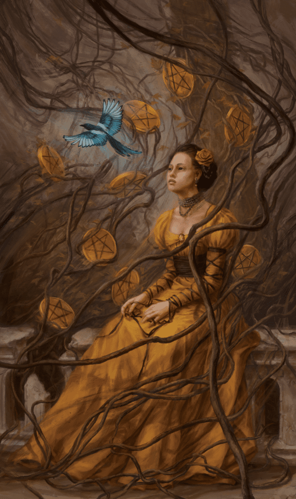 Nine of Pentacles