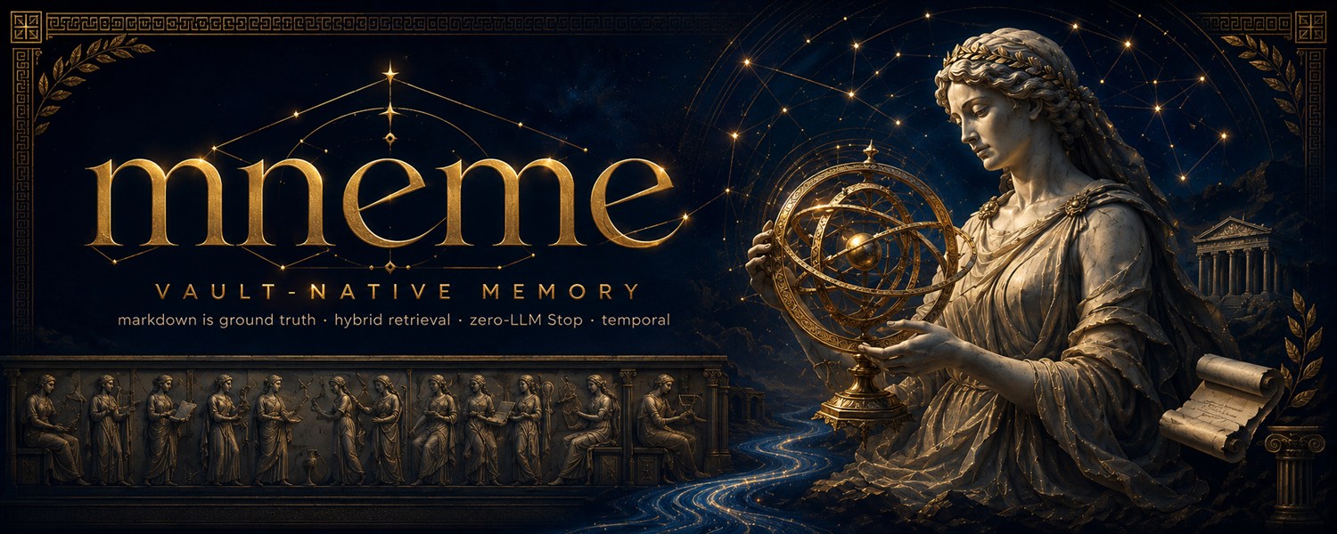 mneme — vault-native memory for Claude Code