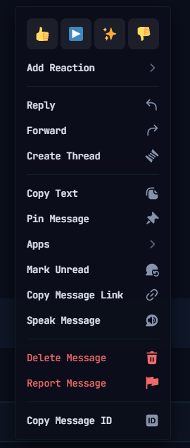 Context Menu