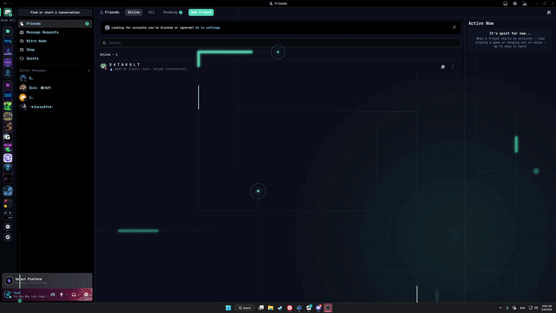 With circuit trace effect