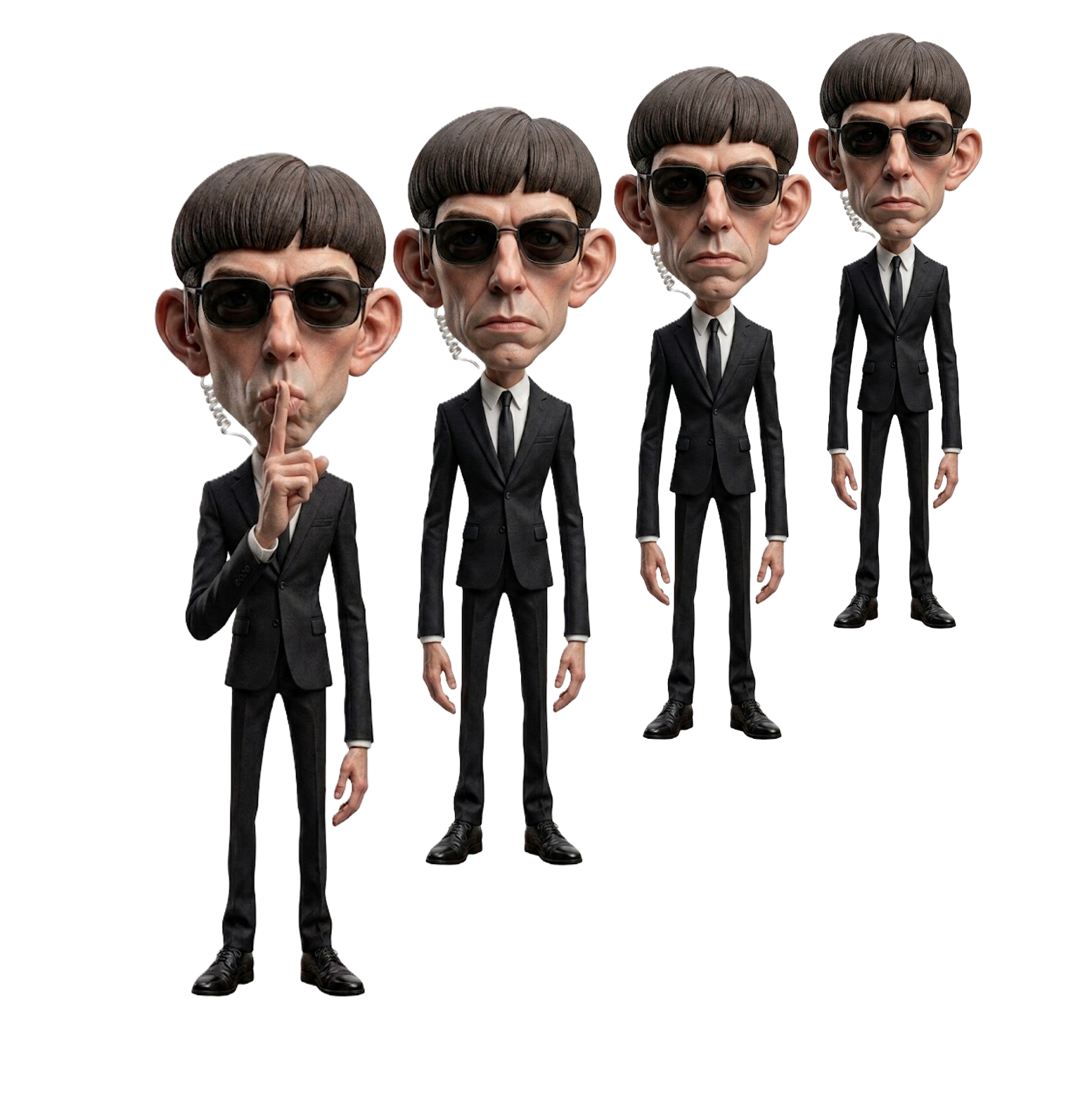 A row of RealitySlap agents