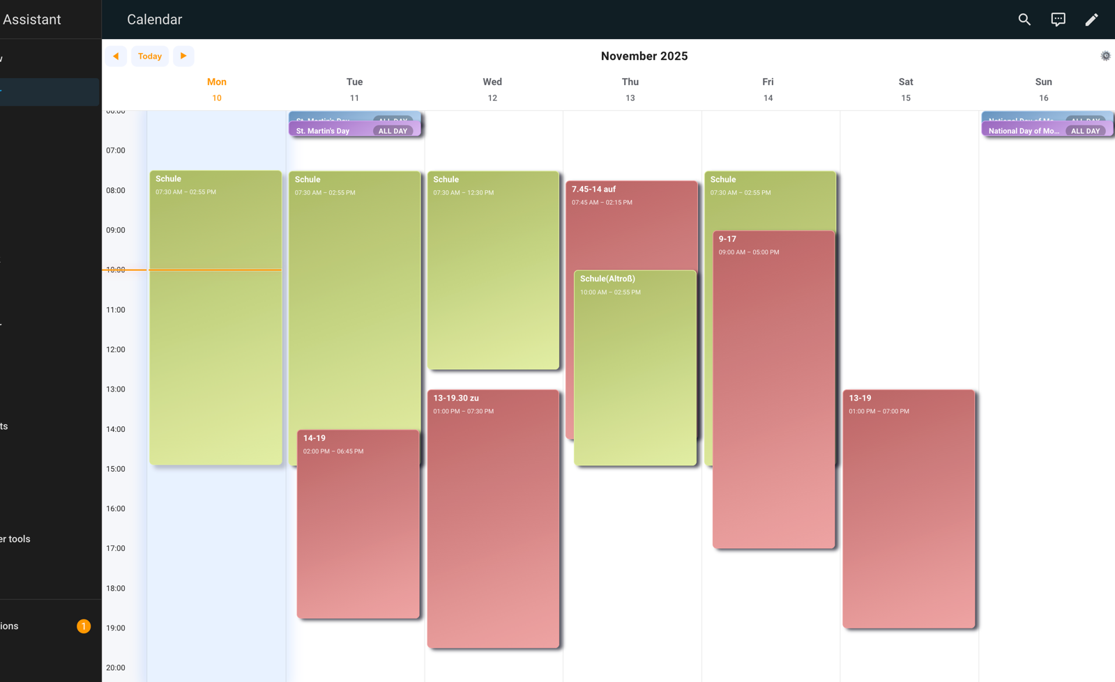 GitHub - TheLuXoR/calendar-week-card: 📆 Calendar - using a highly ...