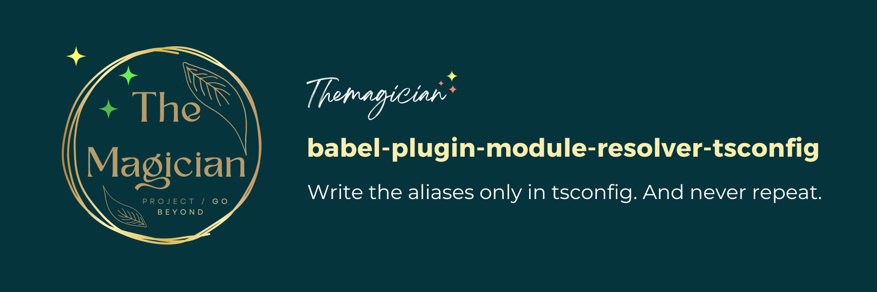 babel plugin module resolver tsconfig automatic alias banner