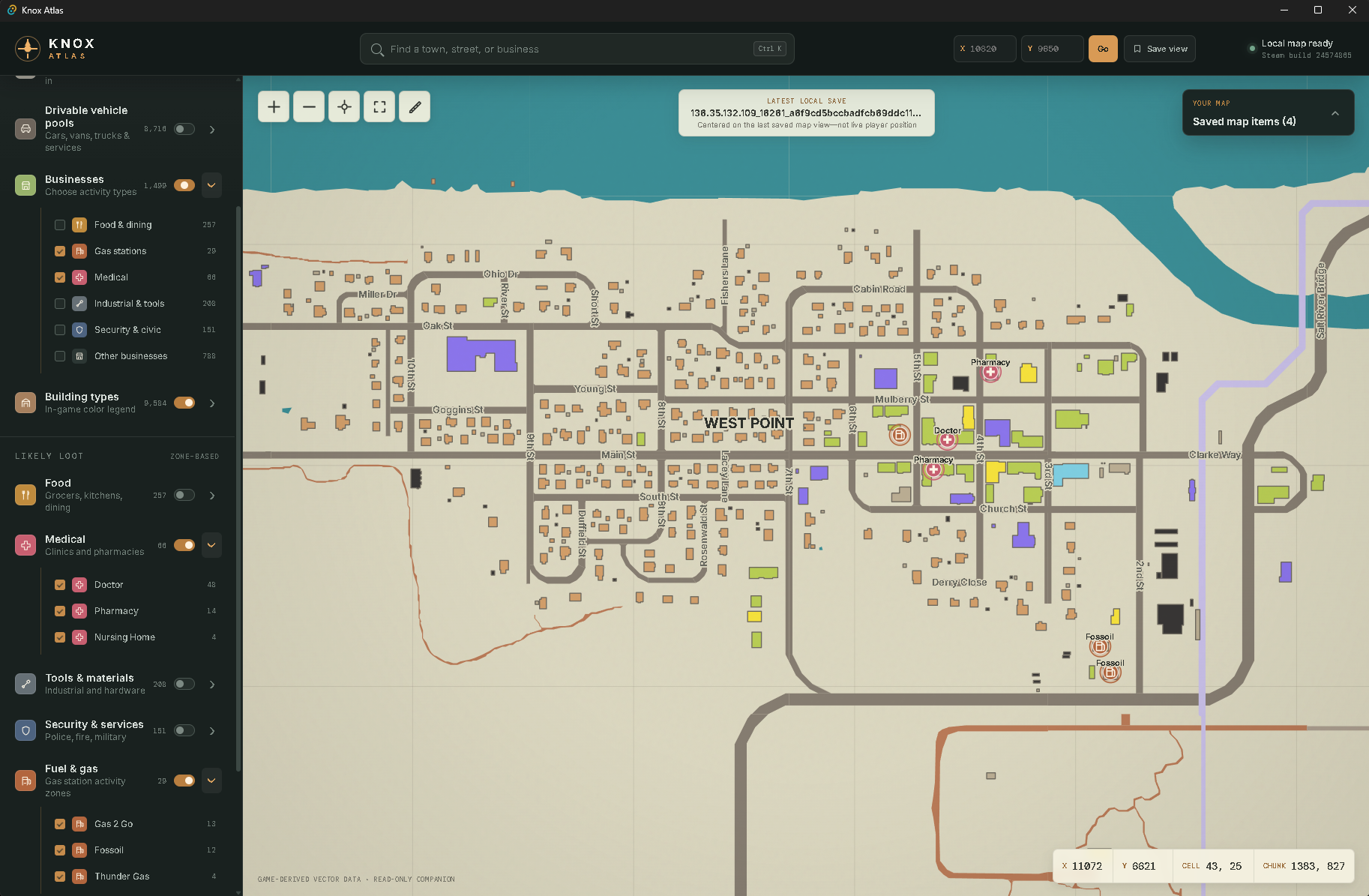 Expanded business, medical, and fuel filters in Knox Atlas