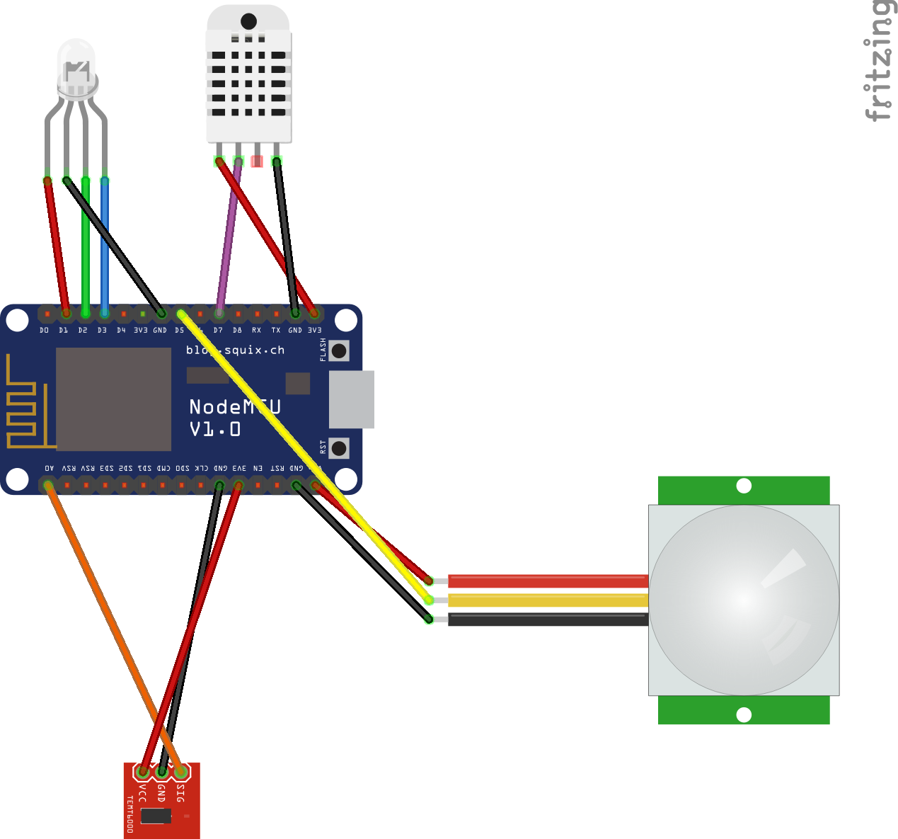 MultiSensor Wiring Diagram