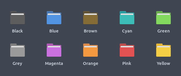 Folder Color Preview