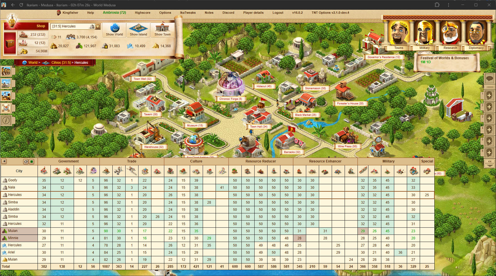 Building overview screenshot