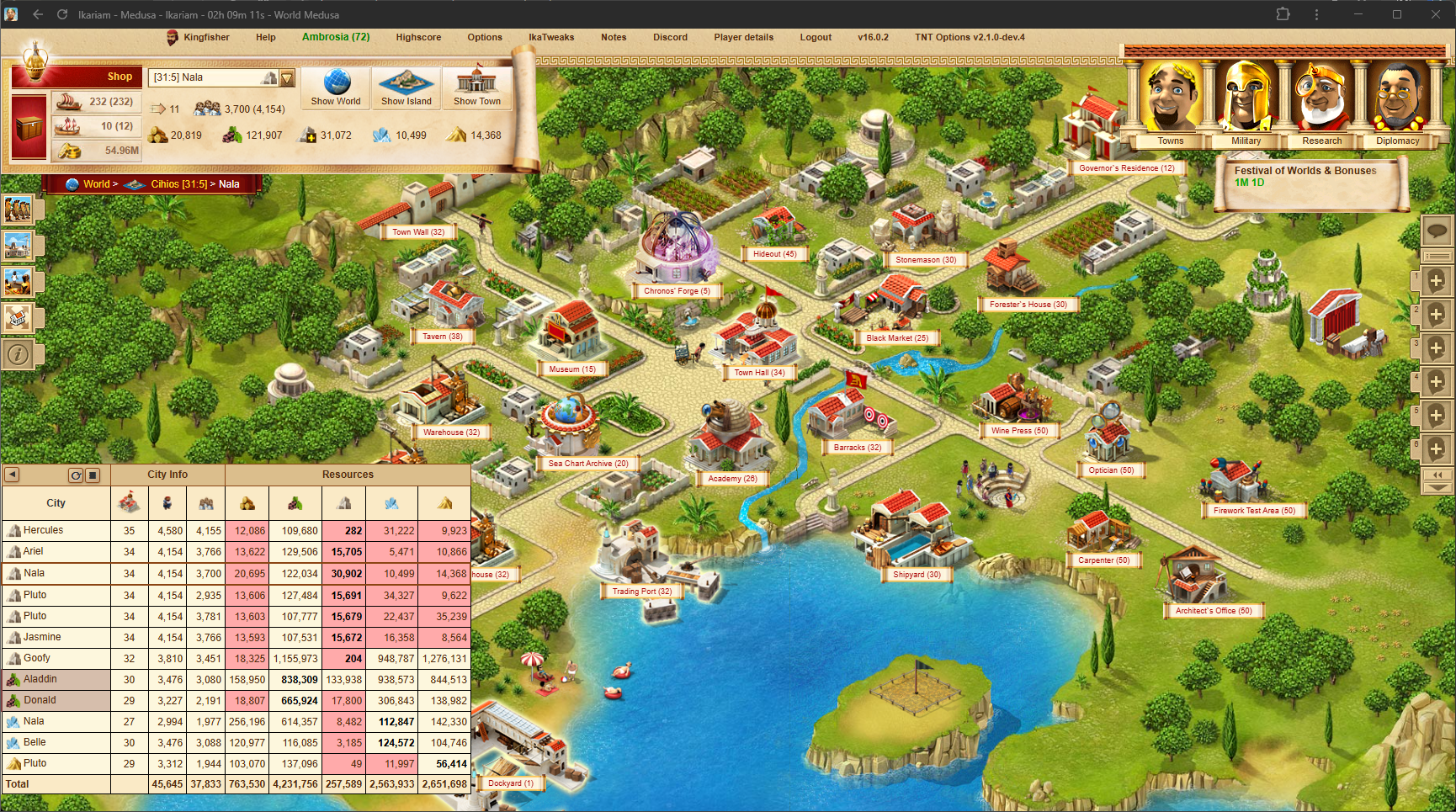 Building overview screenshot