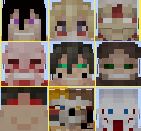 The icon of the pack, featuring the faces of each Titan