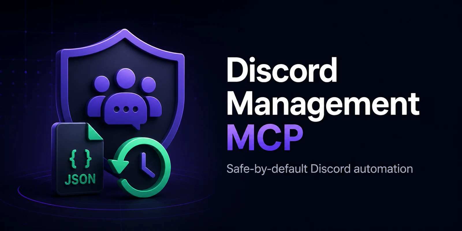 Discord Management MCP hero