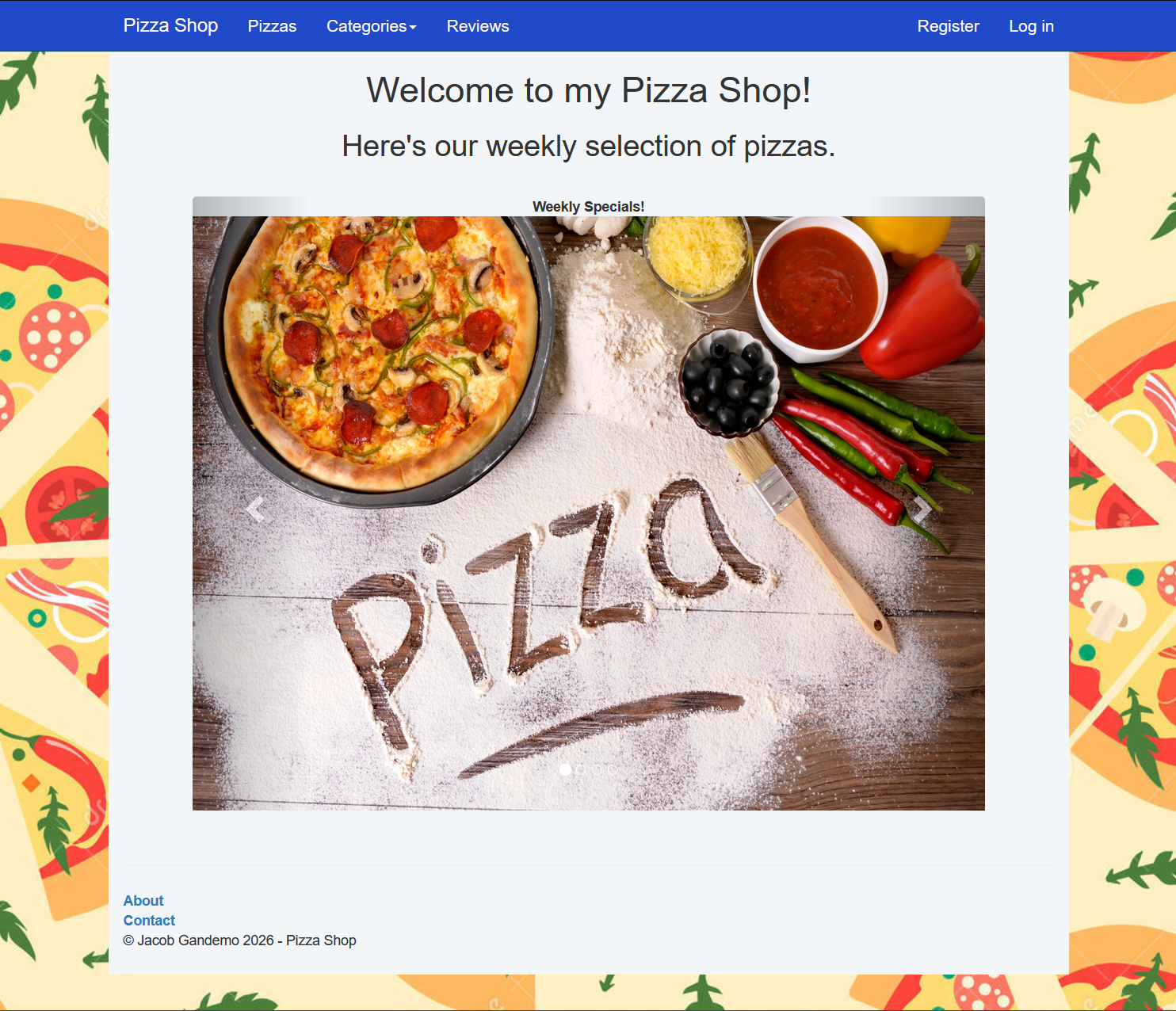 Home page