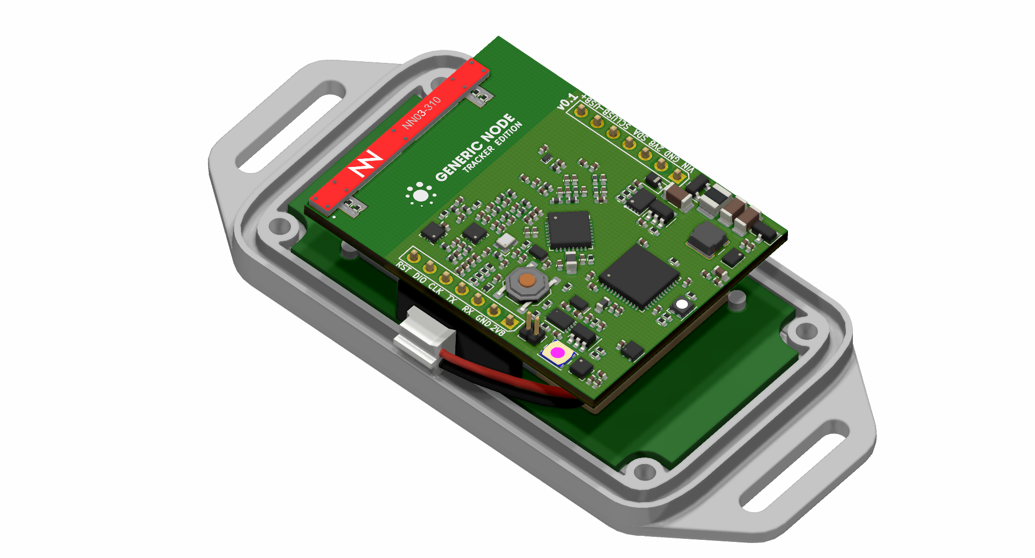 Generic Node Tracker Edition PCB