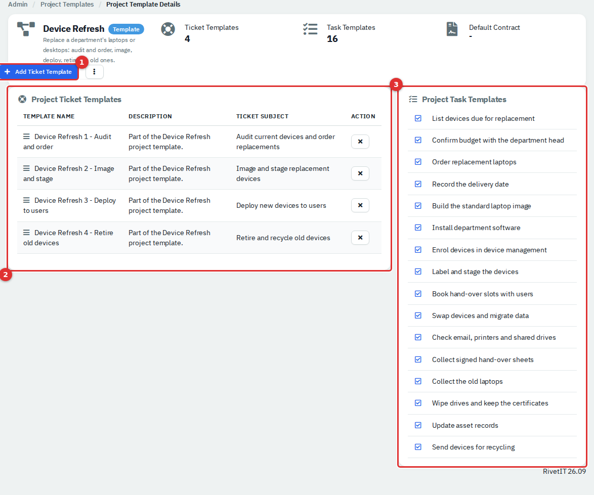A project template