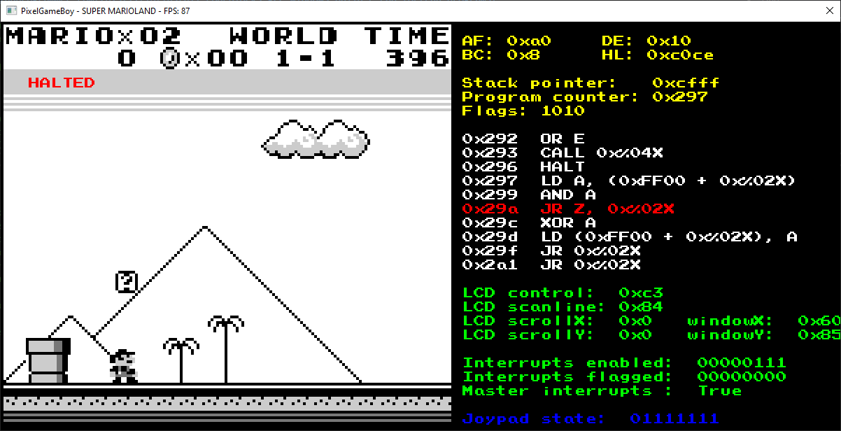 GitHub - lukawarren/Pixelboy: A GameBoy emulator using the Pixel Game ...