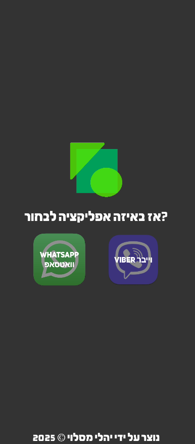 תצוגת האפליקציה