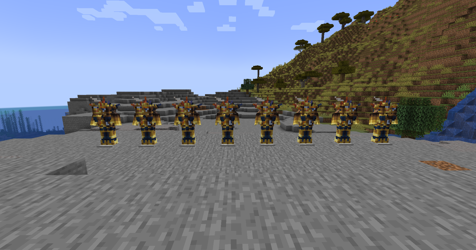 Custom block in-game